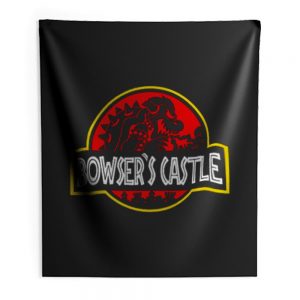 Bowsers Castle Super Mario Indoor Wall Tapestry