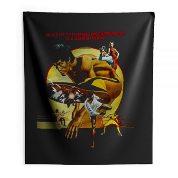 Bruce Lee Enter the Dragon 1978 Movie Indoor Wall Tapestry