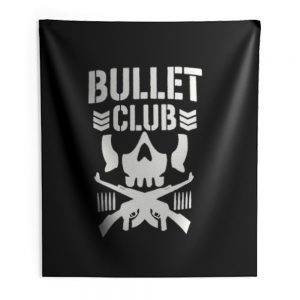Bullet Club Pro Wrestling Indoor Wall Tapestry