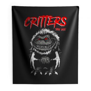 CRITTERS science fiction comedy horror Indoor Wall Tapestry