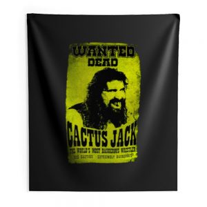 Cactus Jack Mick Foley Indoor Wall Tapestry