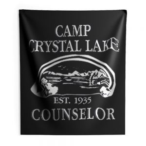 Camp Crystal Lake Counselor Indoor Wall Tapestry