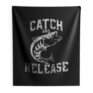 Catch And Release Indoor Wall Tapestry