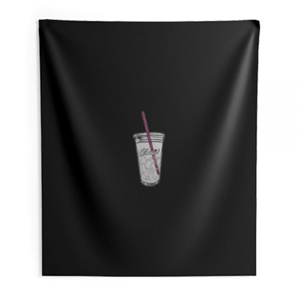 Charles Damelio Iced Coffee Indoor Wall Tapestry
