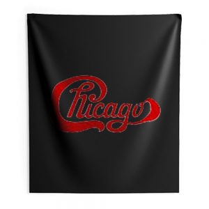 Chicago Rock Band Indoor Wall Tapestry