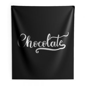 Chocolate Indoor Wall Tapestry