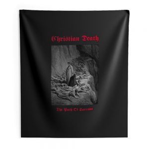 Christian Death Rozz Williams Deathrock Indoor Wall Tapestry