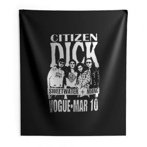 Citizen Dick Band Indoor Wall Tapestry