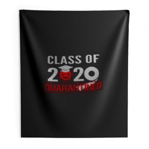 Class of 2020 QUARANTINED Indoor Wall Tapestry