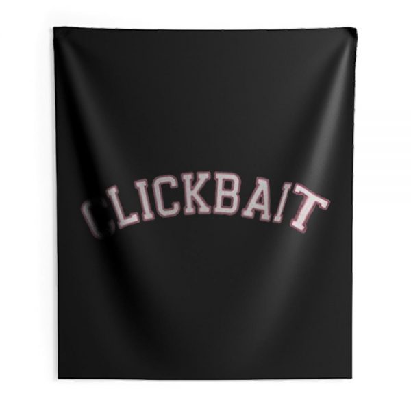 Clickbait Indoor Wall Tapestry