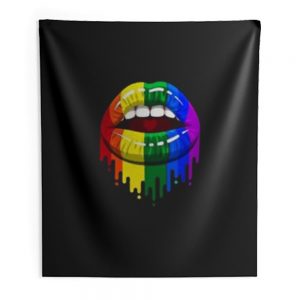 Colour Lip Lgbt Indoor Wall Tapestry