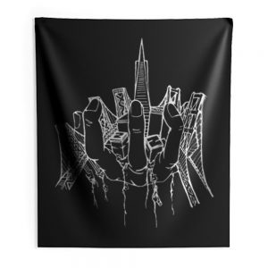 Crush the City San Francisco Indoor Wall Tapestry