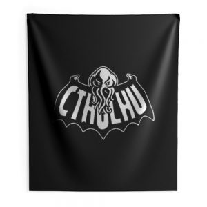 Cthulhu Batman Obey Cthulhu Top Indoor Wall Tapestry