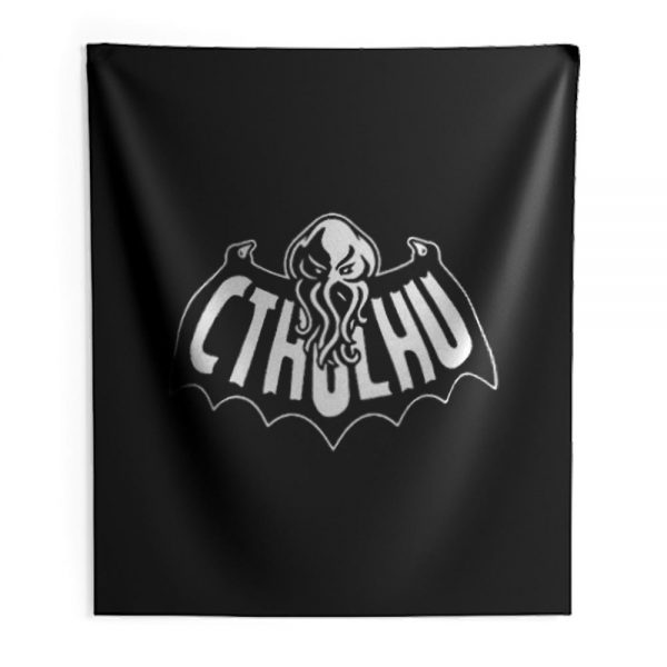 Cthulhu Batman Obey Cthulhu Top Indoor Wall Tapestry