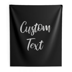 Customize Your Own Shirt With Text Indoor Wall Tapestry