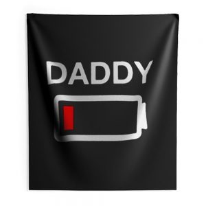 Daddy Daughter Indoor Wall Tapestry