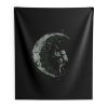 Digging The Moon Indoor Wall Tapestry