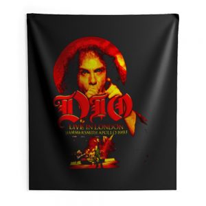 Dio Live in London Hammersmith Indoor Wall Tapestry