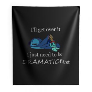 Disney Lilo and Stitch Dramatic Indoor Wall Tapestry