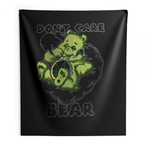 Dont Care Bear Indoor Wall Tapestry