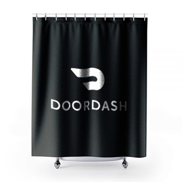 DoorDash Shower Curtains