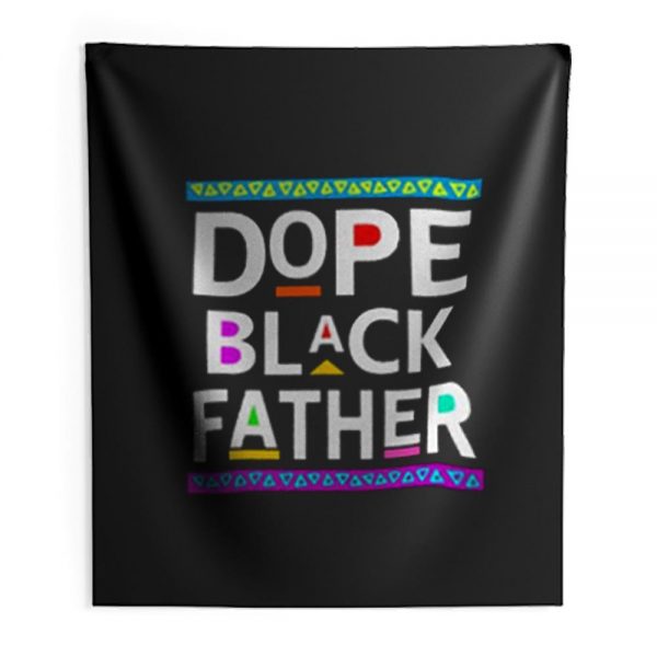 Dope Black Father Indoor Wall Tapestry