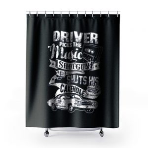 Driver Picks The Music Shower Curtains
