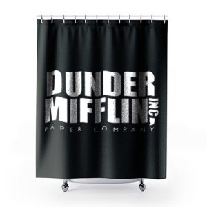 Dunder Mifflin Paper Inc Officetv Show Shower Curtains