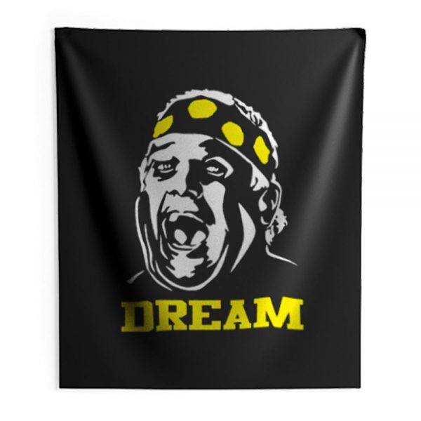 Dusty Rhodes Dream Wrestling Superstar Fight Fan Indoor Wall Tapestry