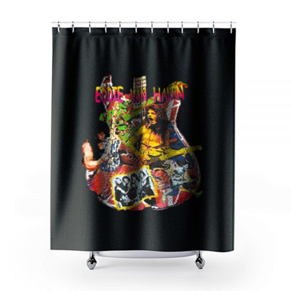 Eddie Van Halen 1 Shower Curtains