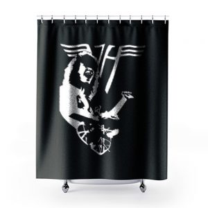 Eddie Van Halen Shower Curtains