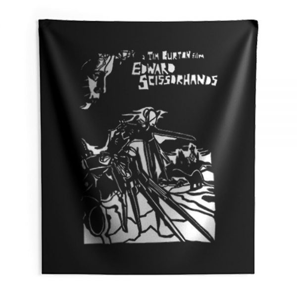 Edward Scissorhands Indoor Wall Tapestry