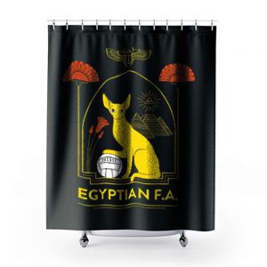 Egyptian Cat Sphynx Shower Curtains