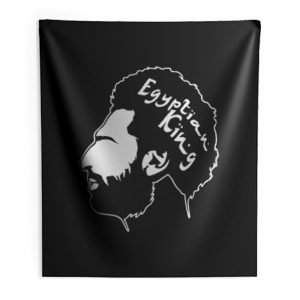 Egyptian King White Font Liverpool FC Custom Indoor Wall Tapestry
