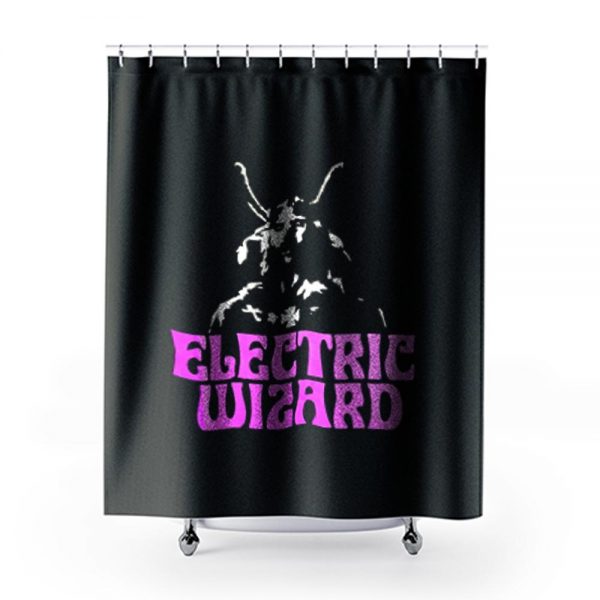 Electric Wizzard Shower Curtains