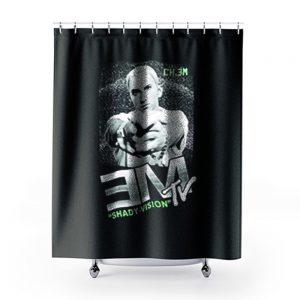 Em Tv Eminem Poster Shower Curtains