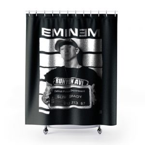 Eminem Slim Shady Rap Cool Shower Curtains