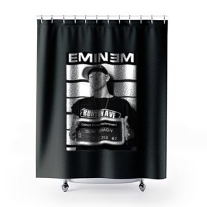 Eminem Slim Shady Rap Shower Curtains