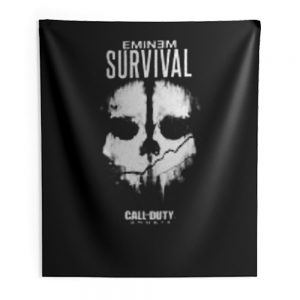 Eminem Survival Call Of Duty Rap Game Indoor Wall Tapestry