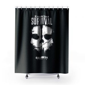 Eminem Survival Call Of Duty Rap Game Shower Curtains