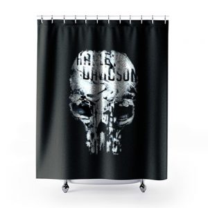 Eternal Freedom Skull Shower Curtains