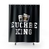 Euchre King Funny Euchre Player Shower Curtains
