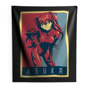 Evangelion Asuka Political Indoor Wall Tapestry