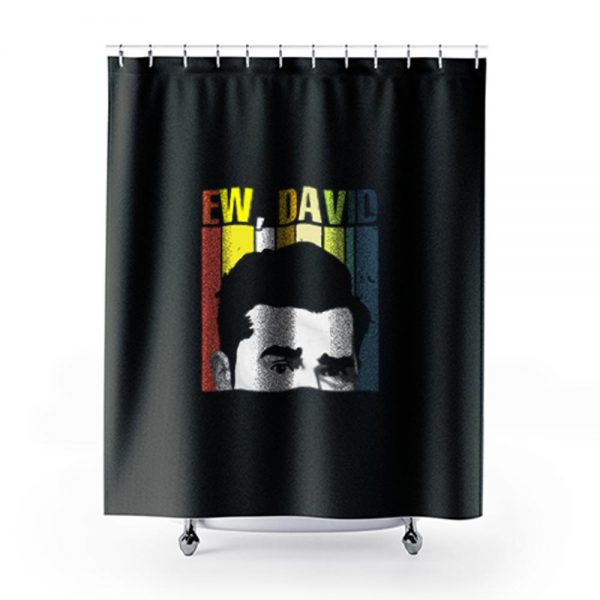 Ew David Vintage Shower Curtains