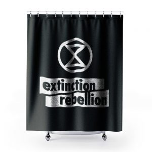 Extinction Rebellion 1 Shower Curtains