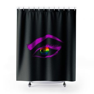 Eye LGBT Lesbian Gay Bisexual Transgender Shower Curtains