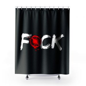 FCK Covid Shower Curtains