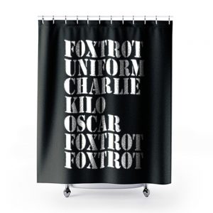 FOXTROT Offensive Rude Shower Curtains