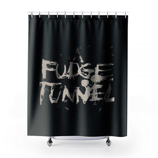 FUDGE TUNNEL CREEP DIETS NAILBOMB SLUDGE ALTERNATIVE METAL Shower Curtains