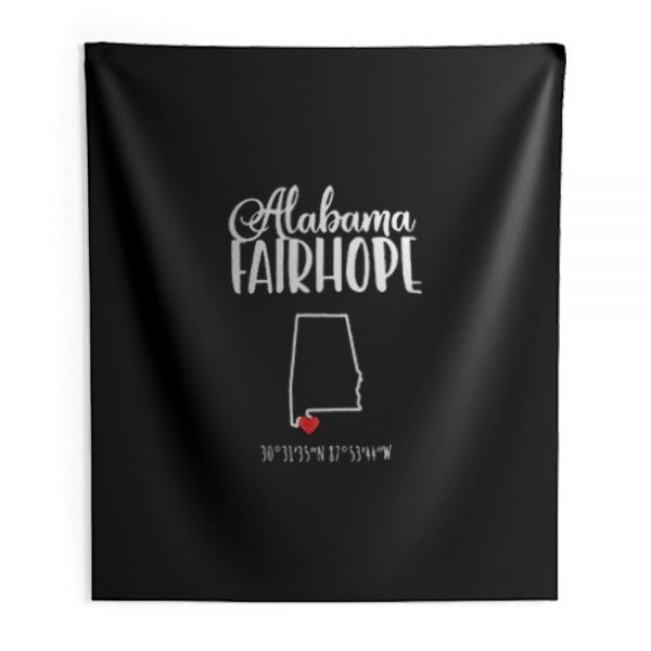 Fairhope Alabama Indoor Wall Tapestry